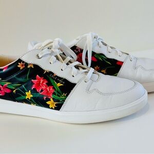 Cole Haan Women's Floral White Sneakers